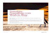 Namibia con Namibia: Walvis Bay - Logitravel · leones, leopardos, zorros y hienas. Menos habituales resultan los guepardos, que también pueden avistarse en este espacio protegido.