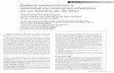 Sesión Anatomopatológica Defecto campimétrico y debilidad ...previous.revmexneurociencia.com/.../07/Nm0041-11.pdf · Rev Mex Neuroci 2003; 4(6) 77 Sesión Anatomopatológica Defecto