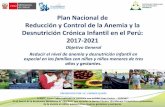 Plan Nacional de Reducción y Control de la Anemia y la ... · Reducción y Control de la Anemia y la Desnutrición Crónica Infantil en el Perú: 2017-2021 ... Adolescentes 37.1%
