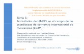 T 5 Tema 5: Actividades de UNSD en el campo de las ...unstats.un.org/unsd/trade/WS_SanJose12/Presentations/Item...Taller UNSD-CEPAL sobre estadísticas de comercio internacional I