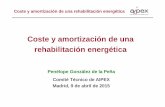 Coste y amortización de una rehabilitación energética · Coste y amortización de una rehabilitación energética Principales novedades - Nuevas zonas climáticas - Nuevo documento