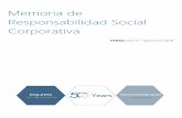 Memoria de Responsabilidad Social Corporativa de RSA_2019.pdfsociedades del Fersa Group, localizada en Zaragoza (España), y hace referencia a los planes desarrollados en materia de