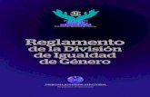 Reglamento de la División de Igualdad de Género · Desarrollo 2030 de la República Dominicana. Considerando cuarto: que la Ley Orgánica Núm. 29-11 establece en su considerando