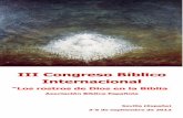 III Congreso Bíblicogrupo.us.es/giesra/pdf/congresos/2012_congreso_biblico.pdf · Cruz de la Sierra, Bolivia) La prioridad de los pobres en el Nuevo Tes-tamento, como principio de