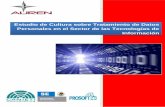 Estudio de Cultura sobre Tratamiento de Datos Personales en el … · 2013-04-20 · Objetivo del Estudio ... De este modo la República Federal Alemana, Francia, Dinamarca, Austria