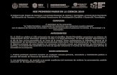 BASES GENERALES MIS PRIMEROS PASOS EN LA CIENCIA 2019 · Desarrollo del Evento “Mis Primeros Pasos en la Ciencia 2019” en la ciudad de Xalapa, Ver. Del 6 al 8 de noviembre 2019.