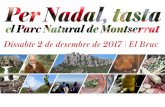 Dissabte 2 de desembre de 2017 | El Bruc - El Bruc, portal ... · || Museu de la Muntanya de Montserrat del Bruc || De 9:00 h a 14:00 h, sortida des de Can Casas Ruta literària*