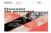 Dossier de premsa - Ajuntament de Girona · En el programa dues obres de referència imprescindible en el repertori, com el Concert “Jeunehomme” de Mozart i la 4a Simfonia de
