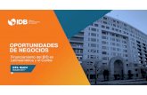 OPORTUNIDADES DE NEGOCIOS - Madrid Network · BID OPORTUNIDADES DE NEGOCIOS: FINANCIAMIENTO POR SECTOR Cada año el BID aprueba cerca de US$ 10b en operaciones de Inversión Valor