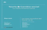 Teoría Cambio social - f-origin.hypotheses.org · Teoría & cambio social 1 Nmero 1 • ayo 2020 Teoría & Cambio social La nueva América Latina Mayo 2020 Boletín del Grupo de