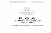 P.G.A. - Colegio Don Cristobal en Manzanares, enseñanza de calidad · 2018-03-22 · PROYECTO DE FORMACIÓN DEL CENTRO Y OTROS PROGRAMAS A ... A.1 CONCLUSIONES DE LA MEMORIA DEL