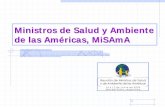 Ministros de Salud y Ambiente de las Américas, MiSAmAoas.org/dsd/SpecialMeetings/Documents/MiSaMa SAICM... · Corresponderá al Grupo de Trabajo de MiSAmA dar seguimiento a los avances