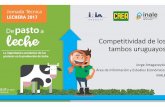 Competitividad de los tambos uruguayos - Fucreafucrea.org/system/comfy/cms/files/files/000/000/... · • Tesis de Gabriela Perezsobre eficiencia técnica y económica con base datos