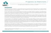 Programa del Diplomado - infodf.org.mx · - La relevancia y potencialidades del DAIP en la población marginada: uso estratégico, su incidencia en política pública y el mejoramiento