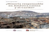 Estudio regional 2020 ¿Minería responsable en América ...€¦ · Chile, se ha asociado con RMF para analizar los datos y los resultados del RMI Report 2020 desde una perspectiva