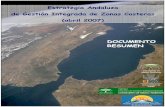 Estrategia Andaluza de Gestión Integrada de Zonas Costeras ... · 1 Universidad de Cádiz Consejería de Medio Ambiente Planificación y Gestión Integrada de Áreas Litorales Estrategia