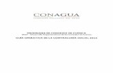 PROGRAMA DE CONSEJOS DE CUENCA - gob.mx · 3.1 Constitución de los Comités Técnicos de Seguimiento y Evaluación con funciones de Contraloría Social Para las actividades de contraloría