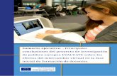 conclusiones del proyecto de investigación de política ... · es un proyecto de experimentación de política europea financiada por Erasmus+ Key Action 3 que examinó el impacto
