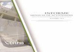 NOVIEMBRE / 2014 - ORFIS Veracruz · Recepción de Información Técnica, Financiera, Programática y Presupuestal (Noviembre) Información Recibida en la entrega de 2013 2014 Entes