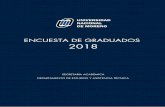 ENCUESTA DE GRADUADOS 2018 - Universidad Nacional ...Síntesis • Los graduados 2018 son en su mayoría mujeres: 63,5% y solo un 36,5% corresponden a varones. • Los graduados tardaron