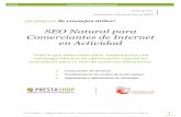 SEO Natural para Comerciantes de Internet en Actividad · Blog-Ecommerce.com: máximo experto en SEO para comercio electrónico en Francia, ofrece consejos y soporte al mismo tiempo