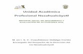 Unidad Académica Profesional Nezahualcóyotlplaneacion.uaemex.mx/.../Informes/RSyE_2016_UAP... · siguiente manera: ISI 12.2%, ITR 7.1%, LCI 10.3% y LES 9.3% para así plantear y