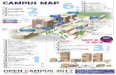CAMPUS MAP · 2017-10-11 · 大切。地域の読解力、分析力、構想力、設計力をトータルに学びます。 8 9 土は、家の基礎を支える大事な役目
