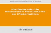 COMPONENTES CURRICULARES - Mendoza€¦ · propuestas didácticas integradoras, tendientes a lograr significatividad y funcionalidad en el aprendizaje matemático, en toda su relevancia