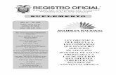 SRO 863 indd...PREPAGADA Y A LAS DE SEGUROS QUE OFERTEN COBERTURA DE SEGUROS DE ASISTENCIA MÉDICA SUPLEMENTO Año IV - Nº 863 Quito, lunes 17 de octubre de 2016 Valor: US$ 1,25 +