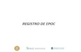 REGISTRO DE EPOC - ANLIS Malbrán...multidimensional GOLD. Registro Nacional de EPOC. Argentina, 2014 REGISTRO DE EPOC EXACERBACIONES e INTERNACIONES No. % No. % 0 328 70,7 389 87,2