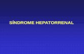 Presentación de PowerPoint · SÍNDROME HEPATORRENAL TIPO 1. Estrategia de tratamiento. 1. Evaluar trasplante hepático (TOH) 2. Iniciar vasoconstrictores y albúmina ev. 3. Realizar