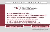 PROTOCOLOS DE HIGIENIZACIÓN Y SEGURIDAD EN LOS ...opticosoptometristasdegalicia.org/wp-content/... · en pacientes con patologías previas (respiratorias, cardiovasculares, diabetes,