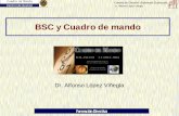 BSC y Cuadro de mando Dr. Alfonso López Viñegla · % de los equipos directivos invierte menos de una hora en hablar sobre la Estrategia ... otros modelos de gestión vinculados