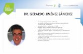 DR. GERARDO JIMÉNEZ SÁNCHEZ 2019.pdf · • Profesor de Posgrado de Pediatría e Infectología Pediátrica en el INP. • Profesor de Infectología de la Escuela Superior de Medicina