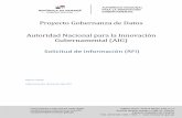 Proyecto Gobernanza de Datos Autoridad Nacional para la ...€¦ · Nacional para la Innovación Gubernamental (AIG) para el servicio de desarrollo de un programa de gobernanza de