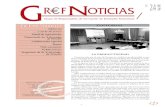 GRFNOTICIAS Nº 24 Mayo 2005gref.org/nuevo/grefnoticias/grefnoticias24.pdf · 2018-11-14 · EDITORIAL 1 Nº 24 Mayo 2005 En Este Número:En Este Número: EDITORIAL Editorial …