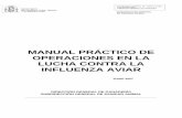 MANUAL PRÁCTICO DE OPERACIONES EN LA LUCHA CONTRA LA ...ww3.panaftosa.org.br/Comp/MAPA/4711049.pdf · medidas comunitarias de lucha contra la influenza aviar, que reemplaza a la