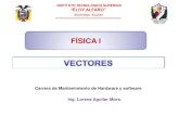 FÍSICA I - mirthalore.files.wordpress.com · FÍSICA I Ing. Lorena Aguilar Suma de vectores Podemos servirnos de dos métodos : Metodo del Paralelogramo, que consiste en colocar
