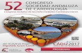 Bienve- Cádiz, 18 de mayo de 20172017.congresosacardiologia.com/docs/programa.pdf · infraestructuras y desarrollaron la pesca del atún, fabricando lugares para los salazones. Después