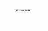 guia copyleft:guia copyleft · LICENCIA CREATIVE COMMONS Reconocimiento-Compartir bajo la misma licencia 2.5 España Usted es libre de: * copiar, distribuir y comunicar públicamente