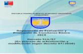 REGLAMENTO DE EVALUACION 2019 - Comunidad Escolarcomuna de Coquimbo en Primer y Segundo ciclo de Educación Básica durante el año 2019 de ... -Trabajos de investigación -Pauta o