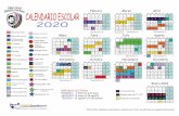 Calendario escolar 2020 - CEDES Don Bosco€¦ · 24 24 16 1 1 Abril Lun Mar Mie Jue Vie Sab Dom Días lectivos: 14 Marzo Lun Mar Mie Jue Vie Sab Dom Días lectivos: 17 025 17 24