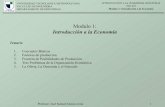 Modulo 1: Introducción a la Economía · INTRODUCCION A LA INGENIERIA INDUSTRIAL IND 633 Modulo 1: Introducción a la Economía UNIVERSIDAD TECNOLOGICA METROPOLITANA FACULTAD DE