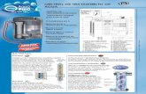 Manual tecnico central tratamiento de aguaaguapura.fadecen.com/Manual_tecnico.pdf · Mejora la calidad de su agua - para beber (caliente y fría), - para el lavabo y el baño. Económica: