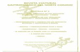 REVISTA CULTURAL GASTRONÓMICO DEL NORTE CHILENOricardopacheco.cl/LIBROSRICARDO/CARTILLA5.pdf · 2016-03-20 · EMPANADAS DE OSTIONES Y MACHAS 28 ENSALADAS DE LANGOSTINOS Y POMELO