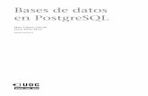 Bases de datos en PostgreSQL - Gonzalo Nazarenoinformatica.gonzalonazareno.org/plataforma/pluginfile.php...prescindible disponer de los datos de acceso del usuario administrador del