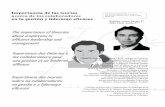 Importancia de las teorías - SciELO Colombia · de autoridad y por el otro lado, el deseo de ser contro-lado y dominado por las mismas figuras de autoridad. Zaleznik (1965) menciona