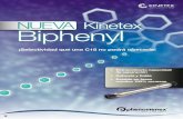 NUEVA Kinetex Biphenyl - Microsoft...App ID 21992 App ID 21993 Condiciones para todas las columnas: Columna: Kinetex 2,6µm Biphenyl Fused-Core 2,7µm C18 Dimensiones: 50 x 2,1mm Fase