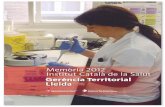 Memòria 2012 Institut Català de la Salut · 2013-09-23 · Ens plau acompanyar el vostre gerent territorial en la presentació de la Memòria d’activitat del 2012, un any en què