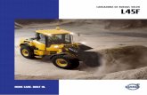 L45F Product Brochure Spanish958).pdf4 EFICACIA Y ALTO RENDIMIENTO. Las cargadoras Volvo L45F combinan versatilidad y rendimiento eficaz. Su transmisión hidrostática es suave en